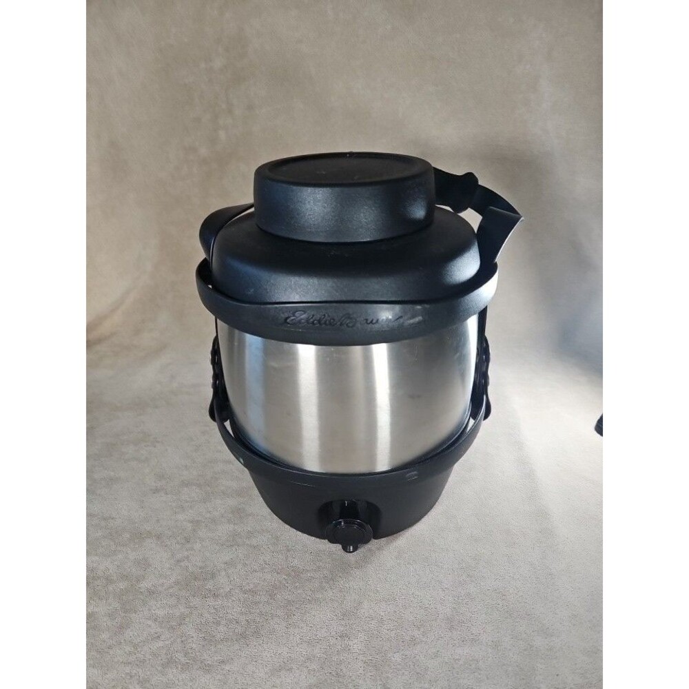 Eddie Bauer 1 gallon Water Jug Stainless with Pour Spout and Carry  Stainless